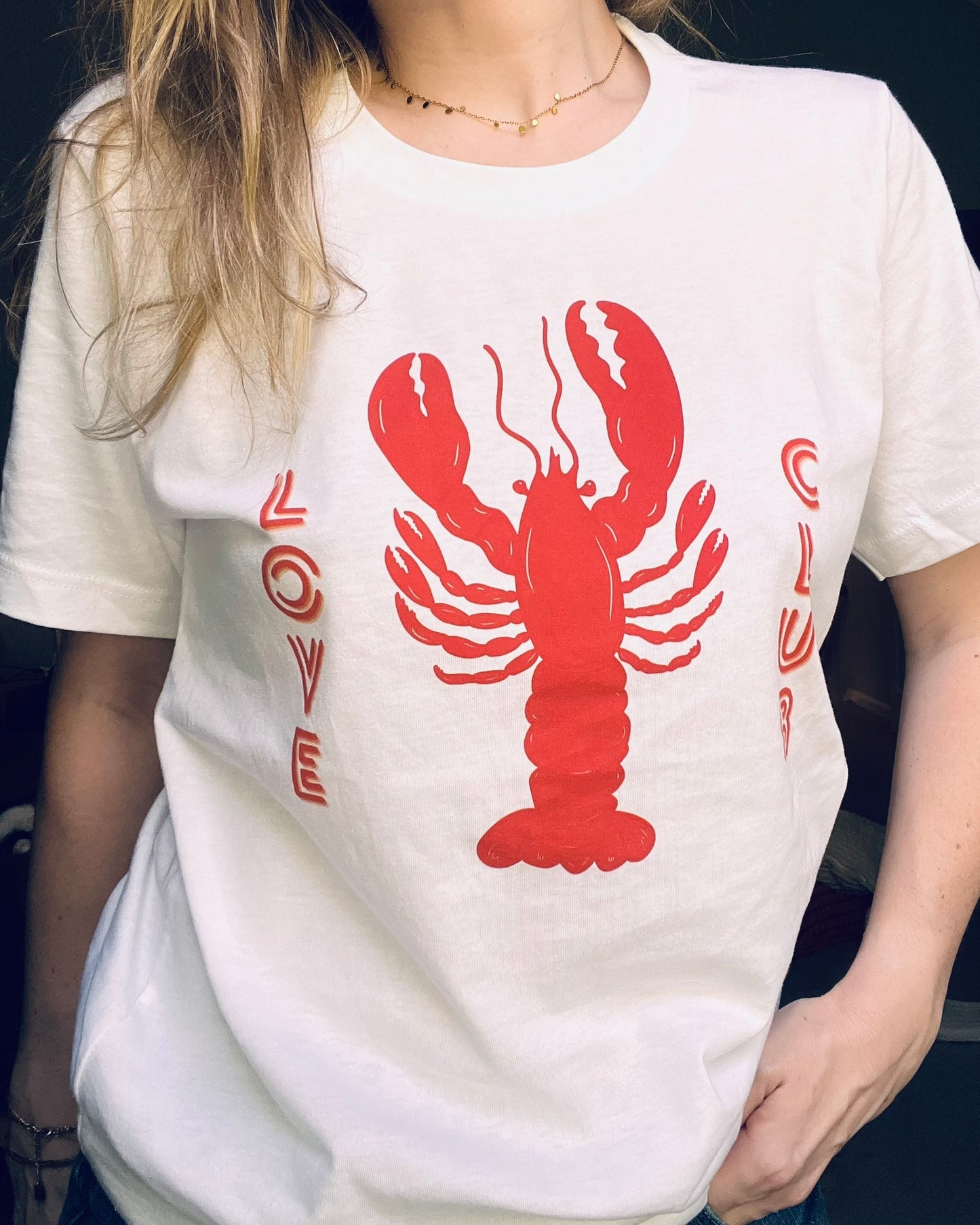 Lobster love club tshirt
