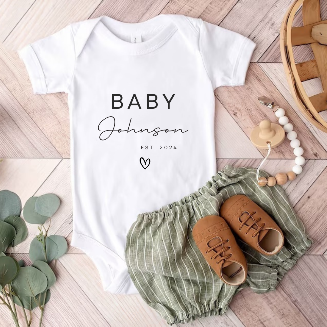 CUSTOMIZE - Baby Onesie Short sleeve