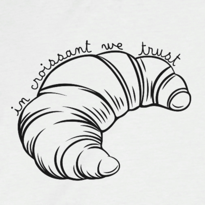 in croissant we trust french pastry foodies delicious pastry love food love France