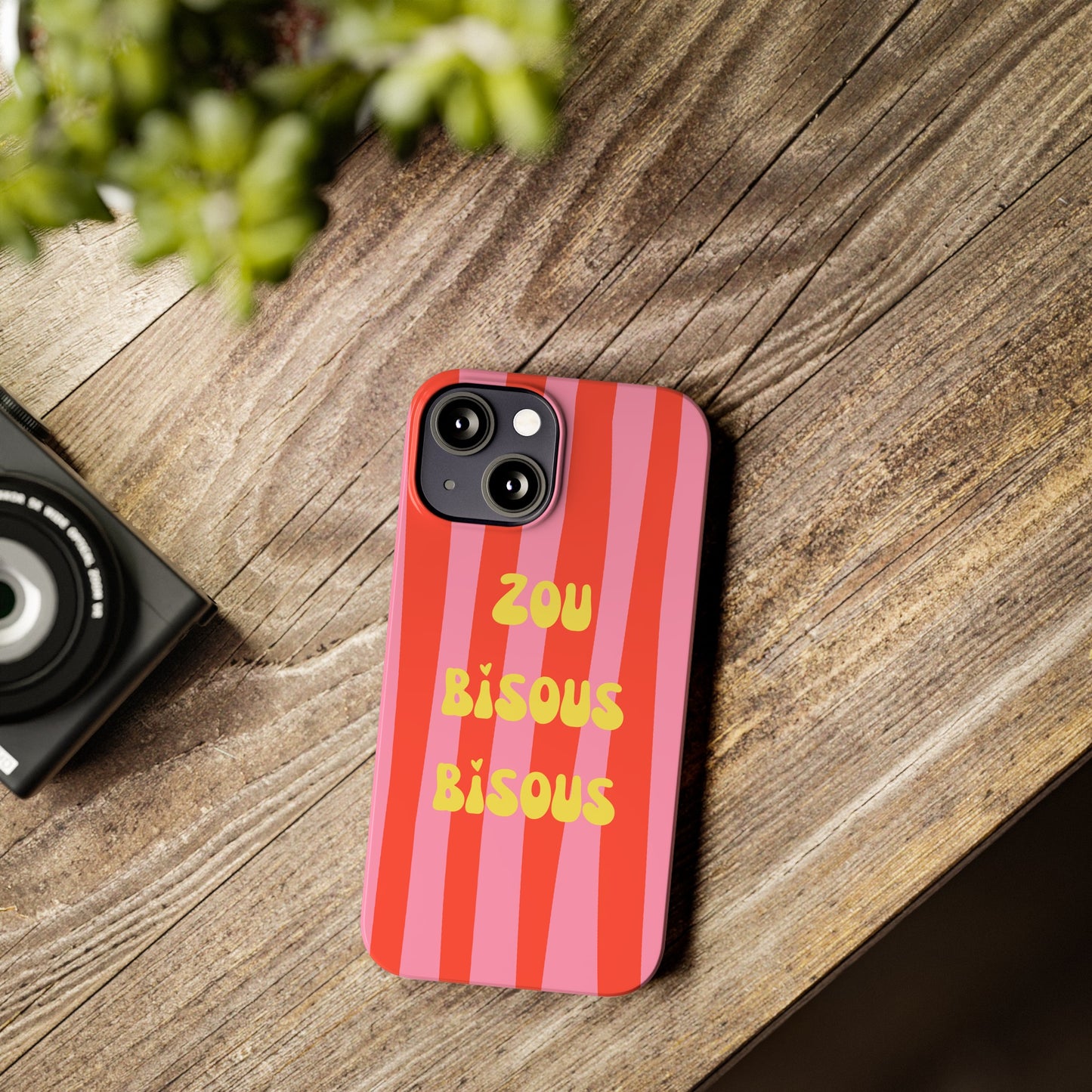 Zou bisous bisous Phone Case