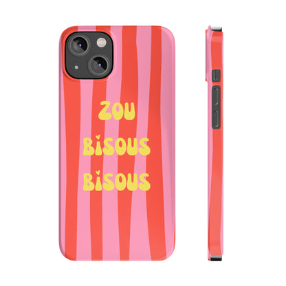 Zou bisous bisous Phone Case