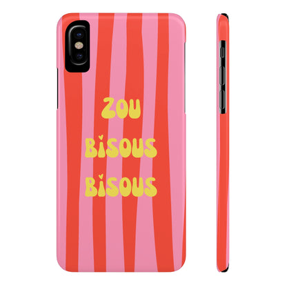 Zou bisous bisous Phone Case