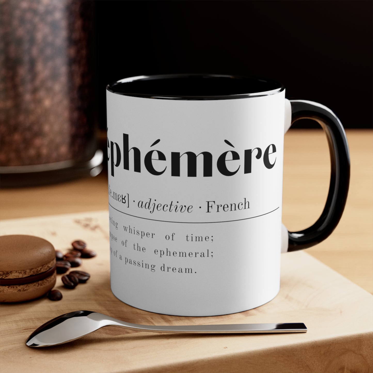 Éphémère Coffee Mug, 11oz