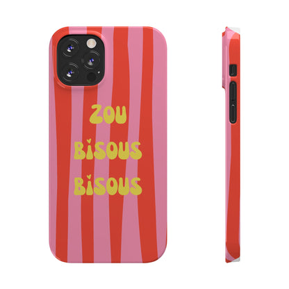 Zou bisous bisous Phone Case