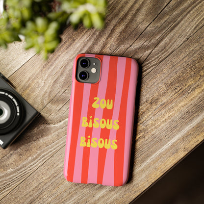 Zou bisous bisous Phone Case