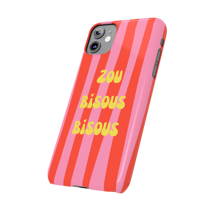 Zou bisous bisous Phone Case