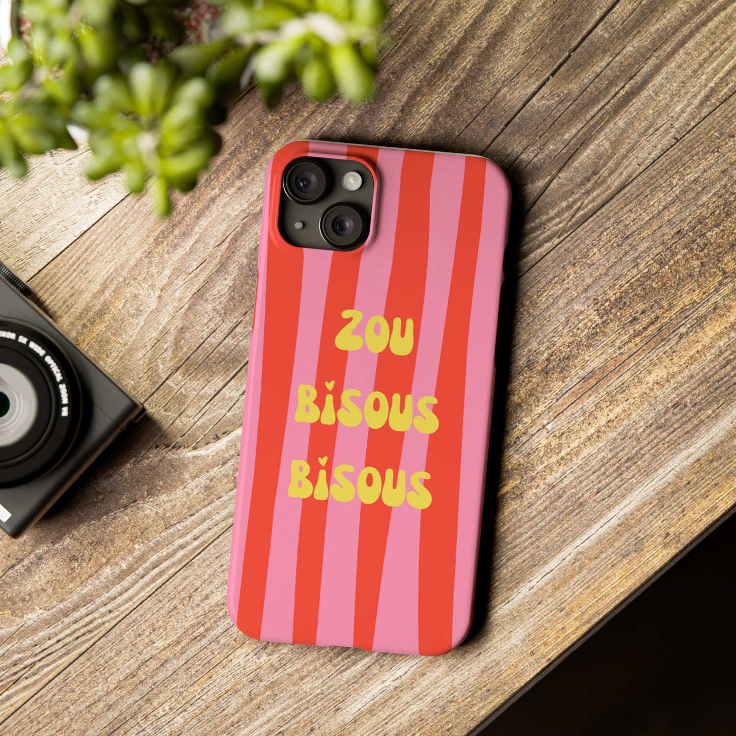 Zou bisous bisous Phone Case