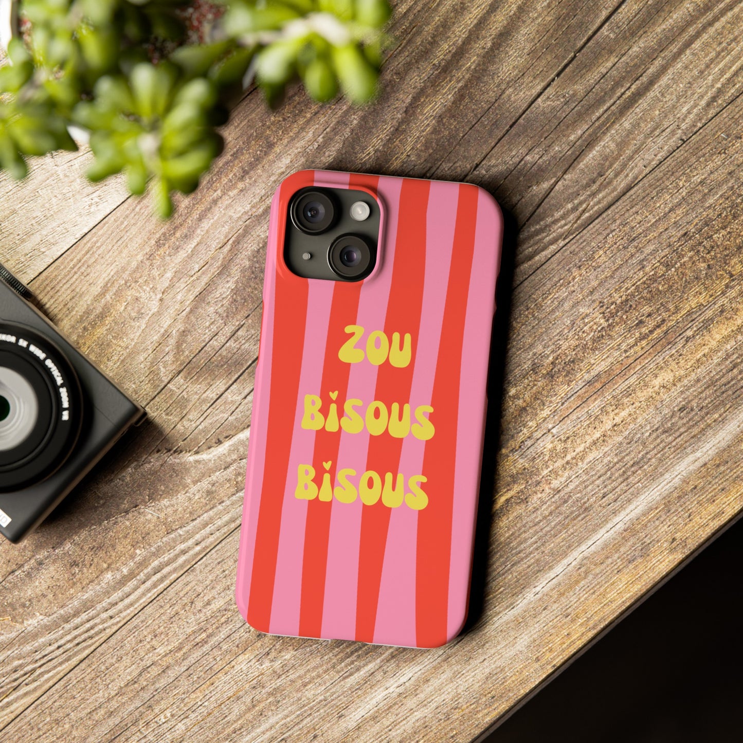 Zou bisous bisous Phone Case