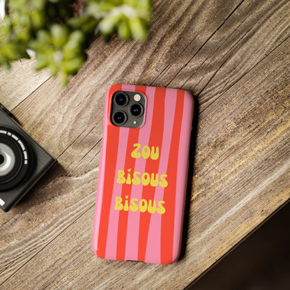 Zou bisous bisous Phone Case