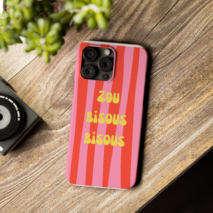 Zou bisous bisous Phone Case