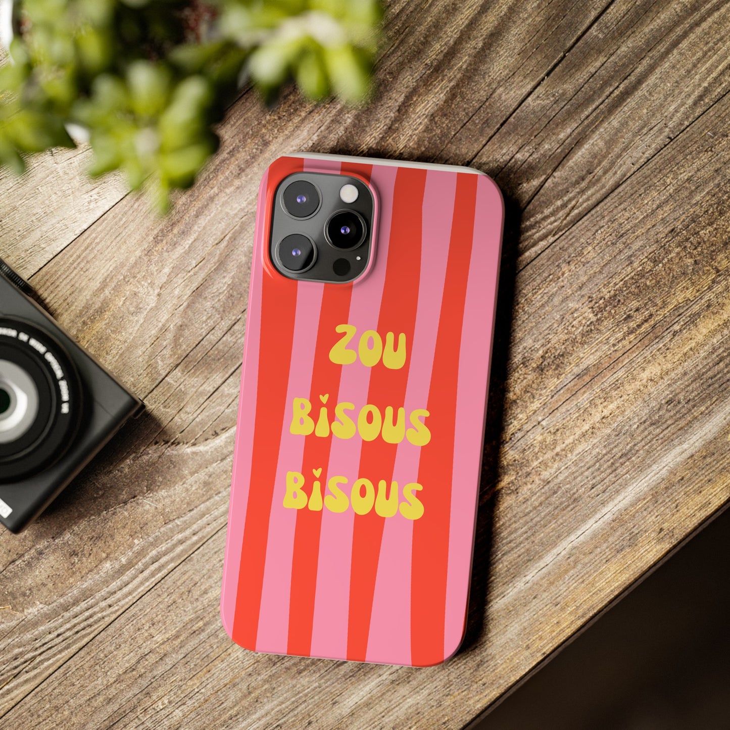 Zou bisous bisous Phone Case