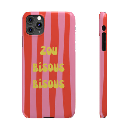 Zou bisous bisous Phone Case