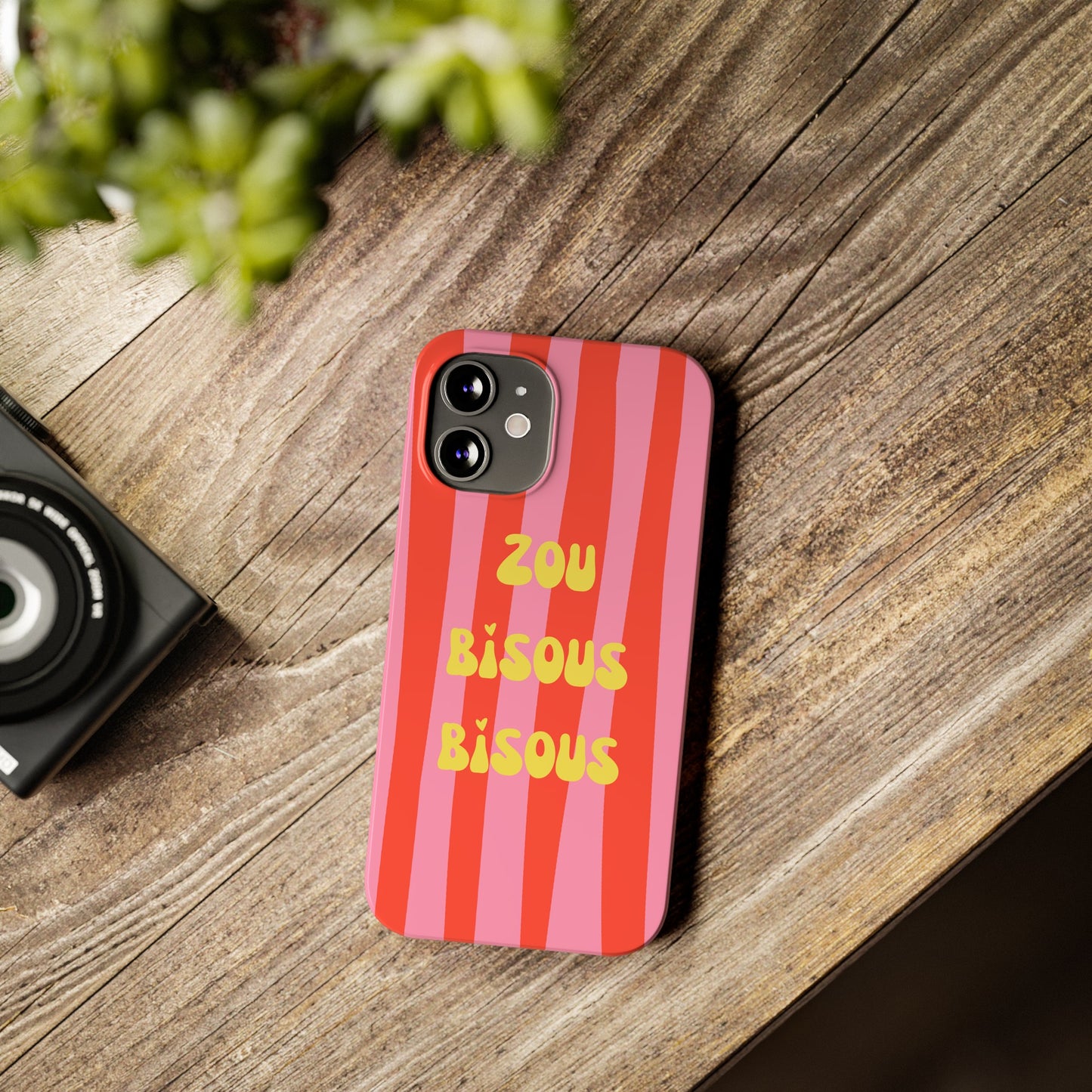 Zou bisous bisous Phone Case