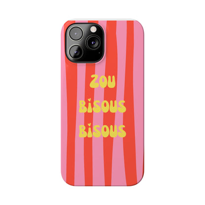 Zou bisous bisous Phone Case