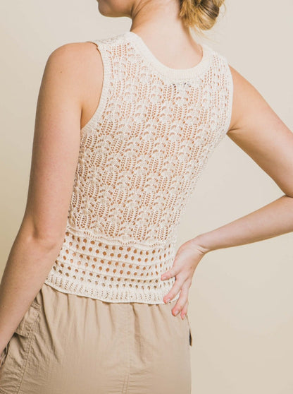 Crochet Knit Tank