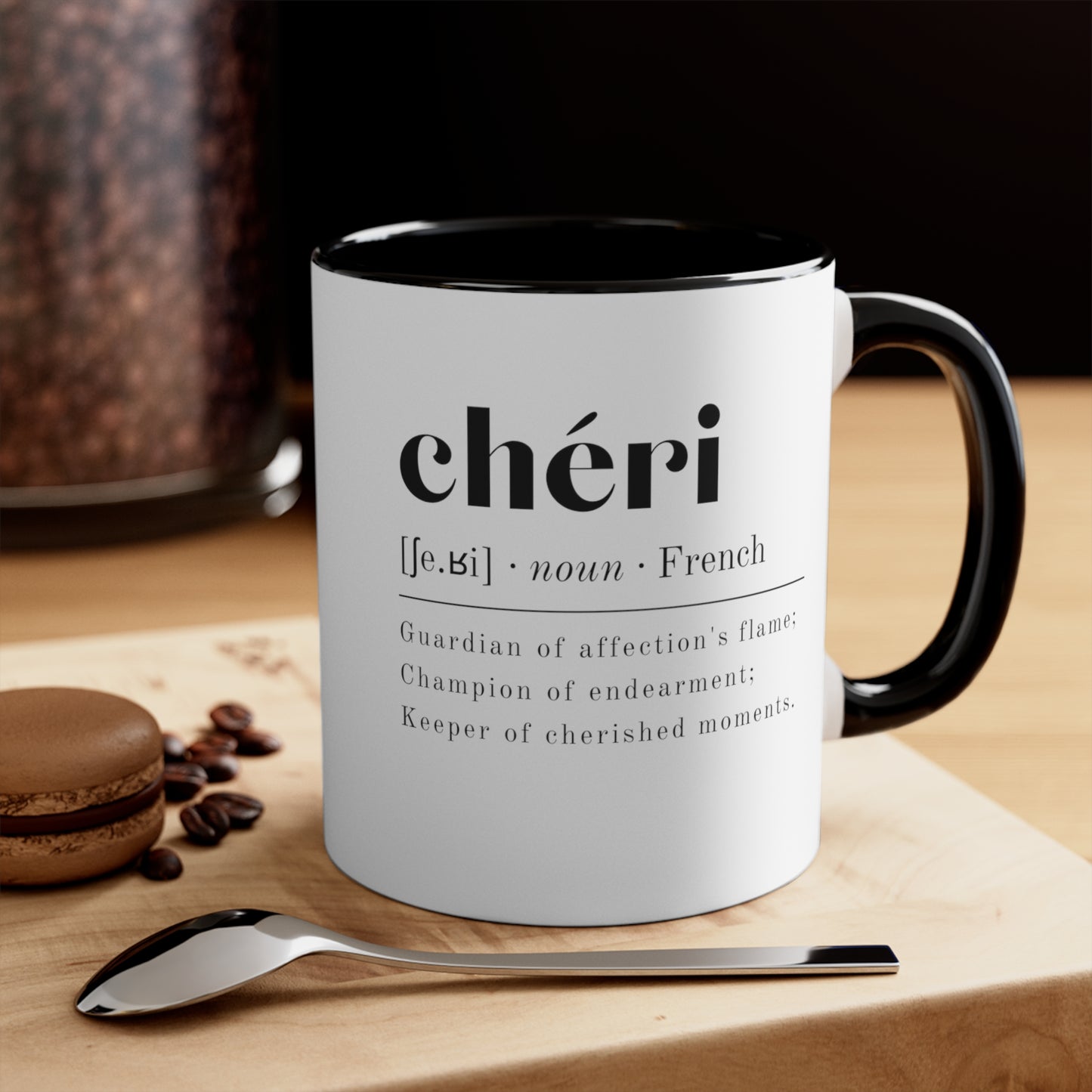 Chéri (male gender) Coffee Mug, 11oz