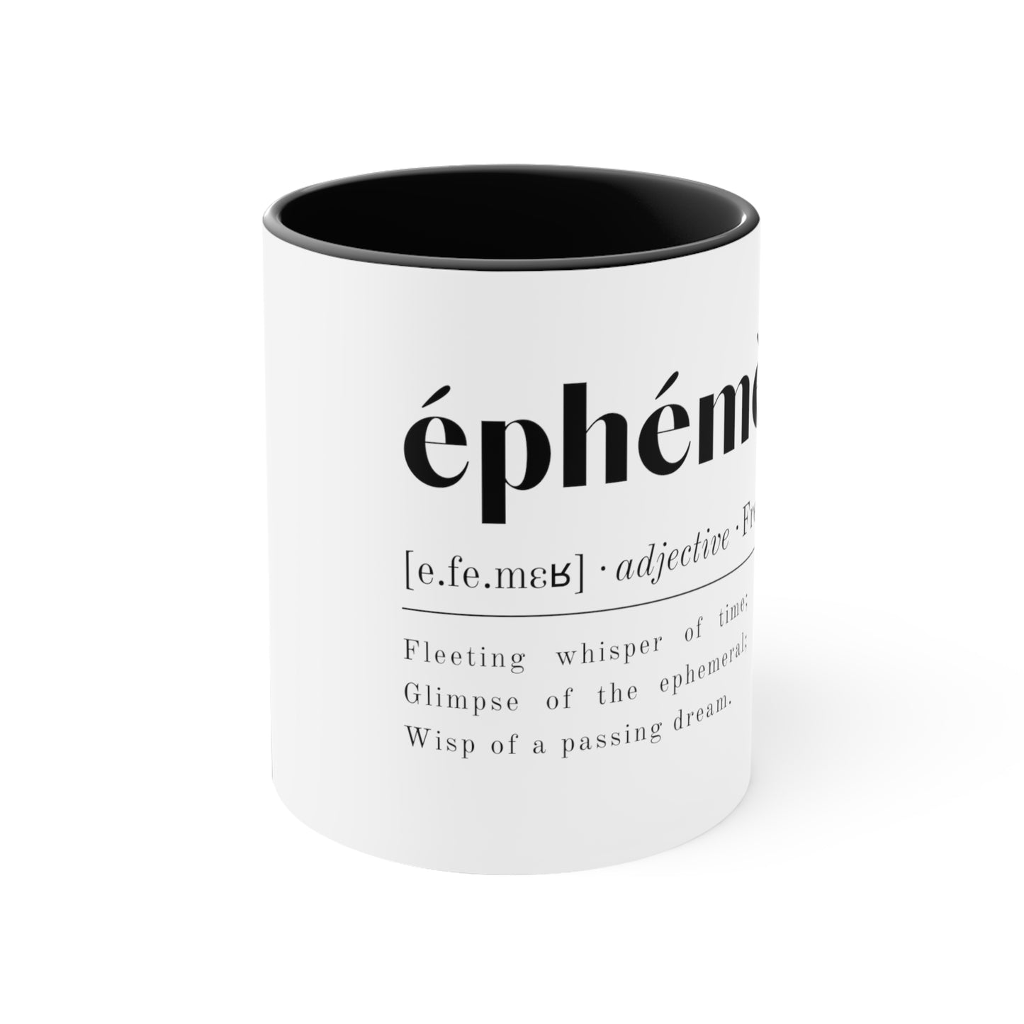 Éphémère Coffee Mug, 11oz