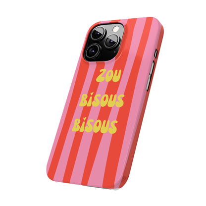 Zou bisous bisous Phone Case