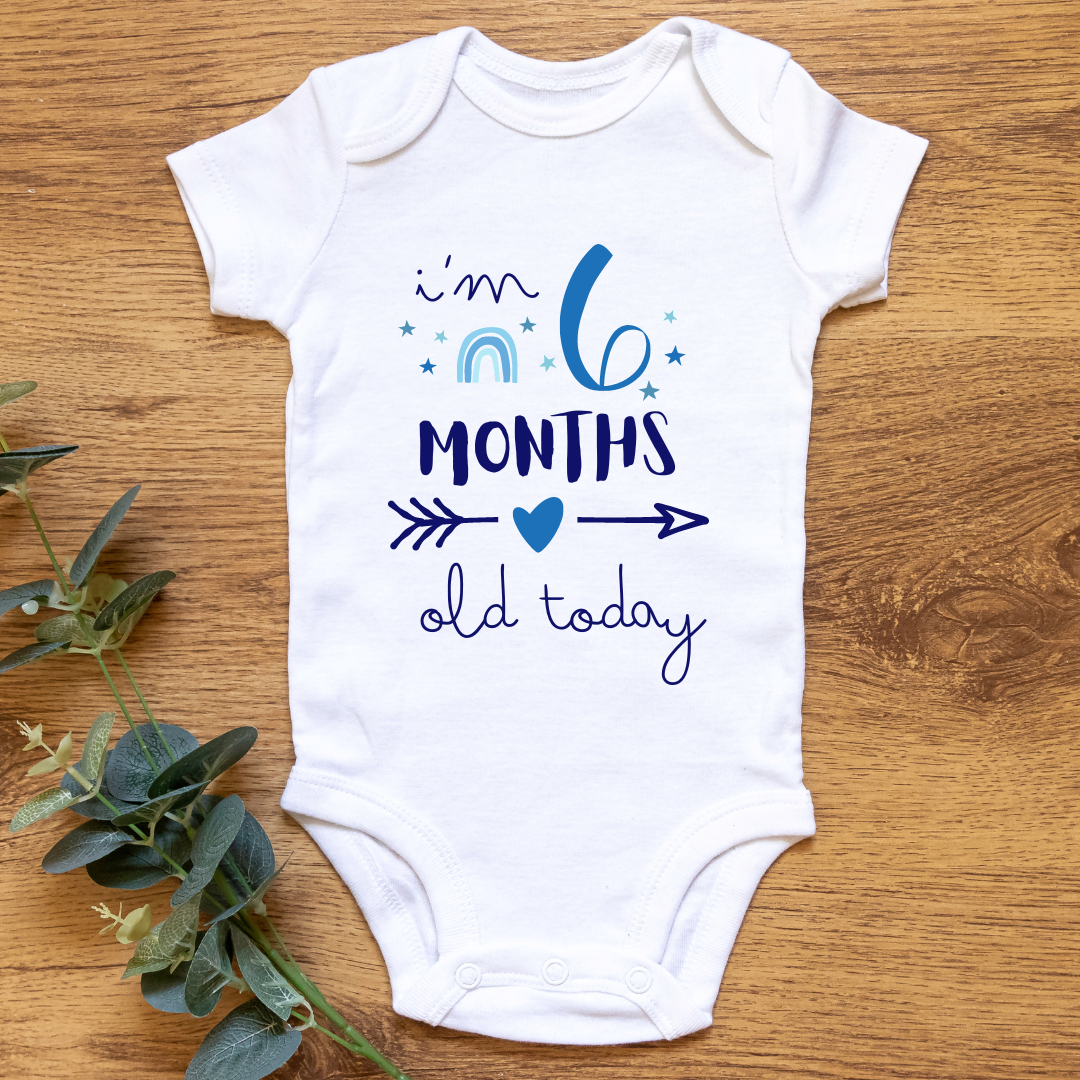 6 months deals onesie