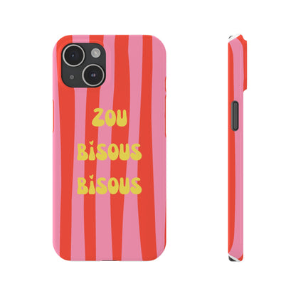 Zou bisous bisous Phone Case