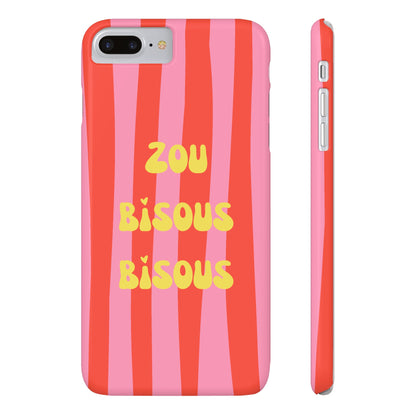 Zou bisous bisous Phone Case