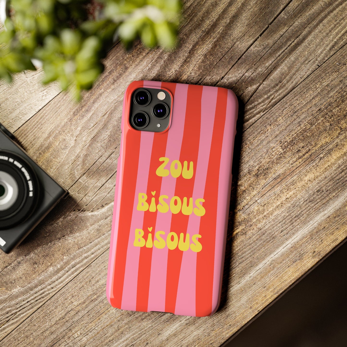 Zou bisous bisous Phone Case