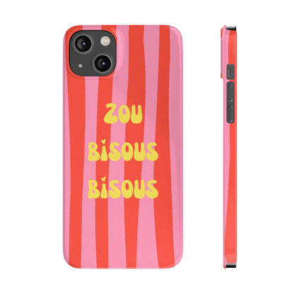 Zou bisous bisous Phone Case