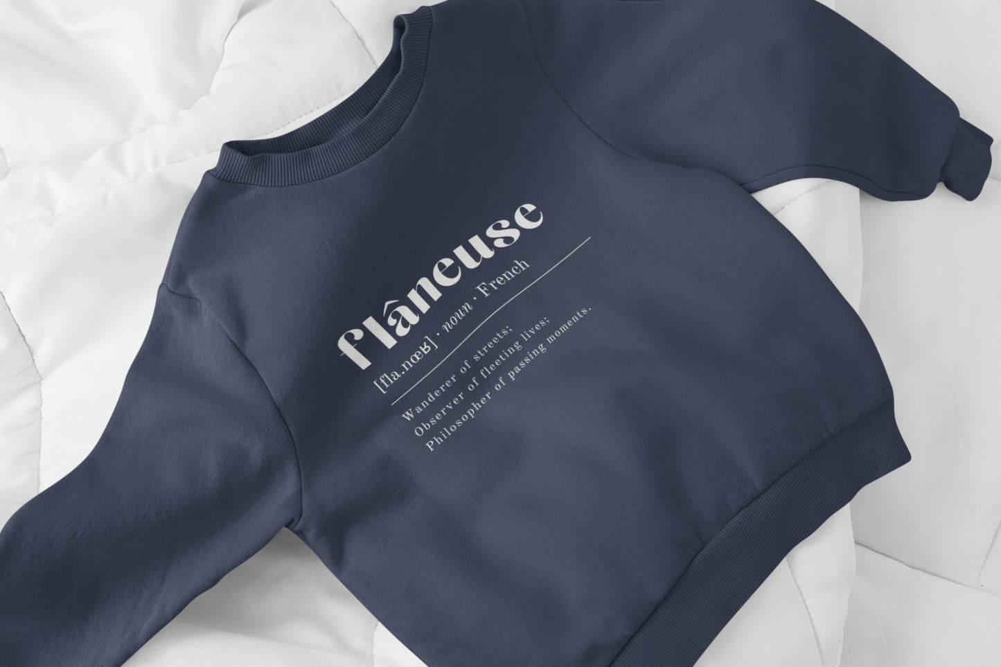 French poetic defintion sweater