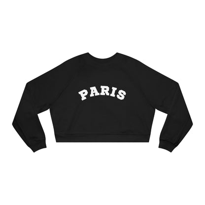 Paris Cropped Fleece Pullover