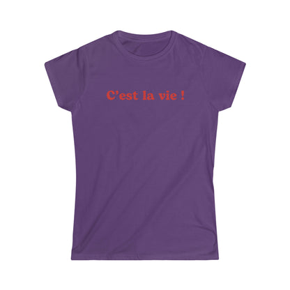 Béa - C'est la Vie - T-shirt - rouge