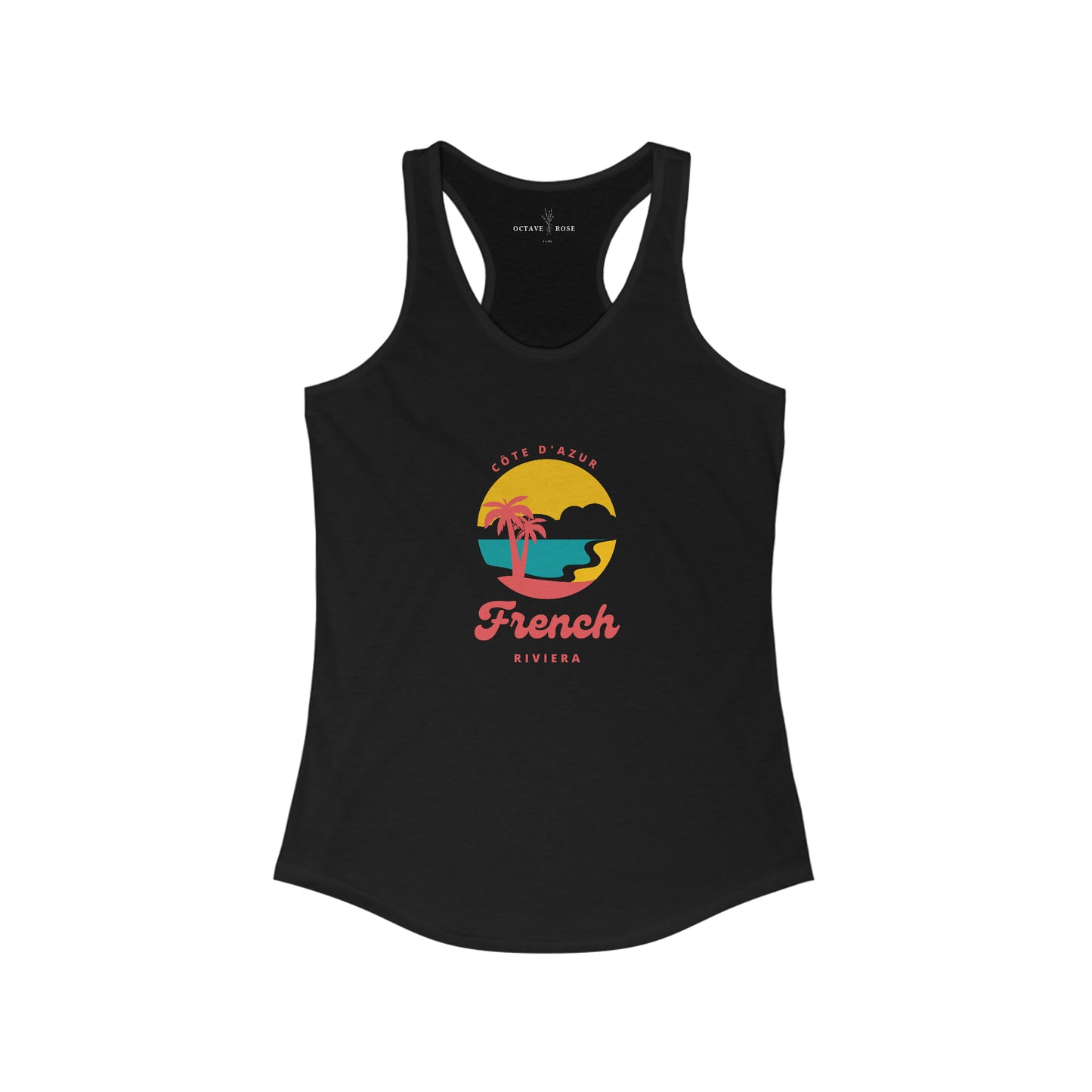 French riviera Tank top -  black