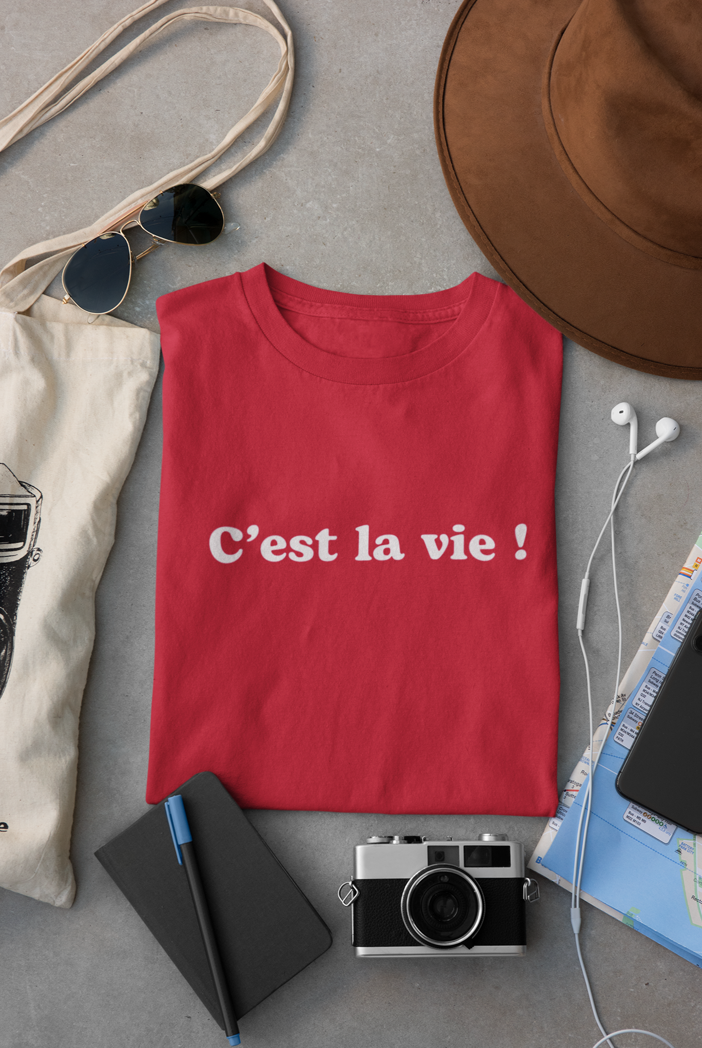 Bianca T-shirt - “C'est la vie !”