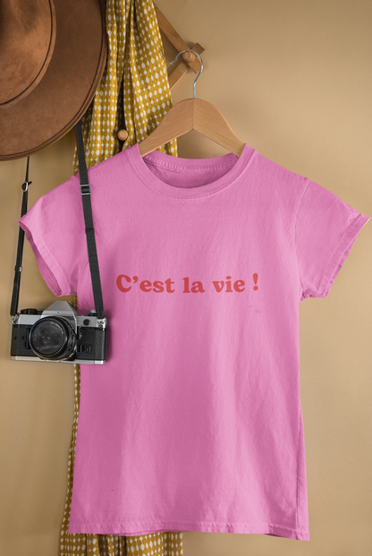 Rébecca T-shirt - "C'est la Vie"