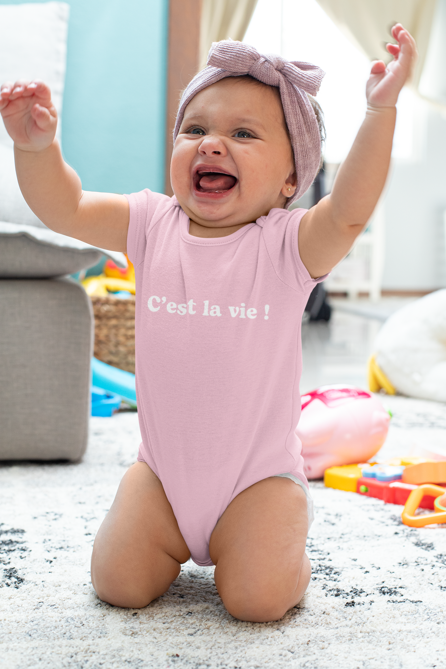 Alex Onesie (Pink) – “C'est la vie !”