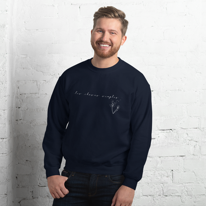 Men's Sweatshirt - "Les choses simples"